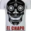 T-shirt Heren - El Chapo - Wit