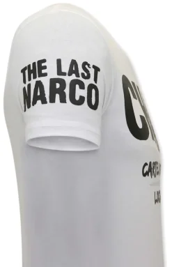 T-shirt Heren - El Chapo - Wit