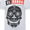 T-shirt Heren - El Narco - Wit