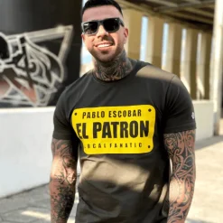 T-shirt Heren - El Patron - Groen