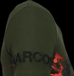 T-shirt Heren - El Patron Pablo Escobar - Groen