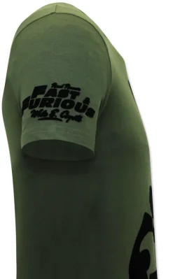 T-shirt Heren - Fast and Furious - Groen