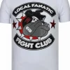 T-shirt Heren - Fight Club Spike - Wit