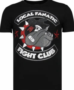 T-shirt Heren - Fight Club Spike - Zwart