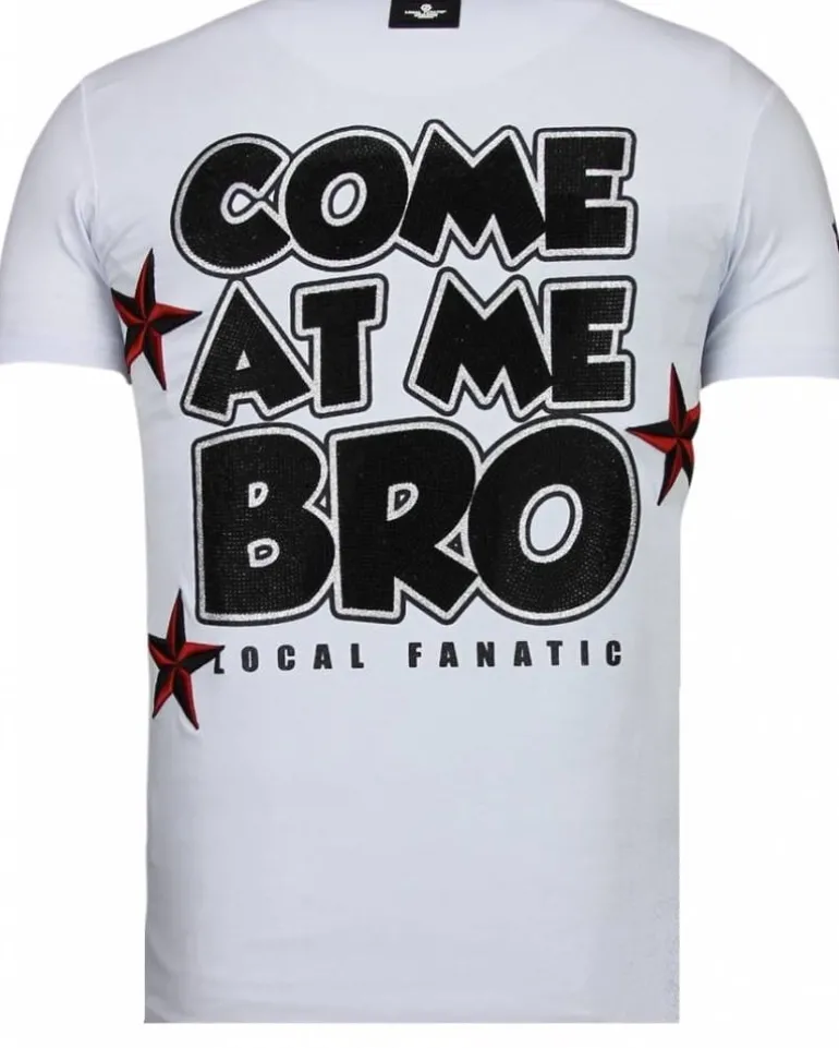 T-shirt Heren - Fight Club Spike - Wit