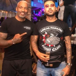 T-shirt Heren - Fight Club Spike - Zwart