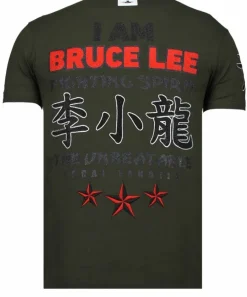 T-shirt Heren - Fighter Legend - Groen