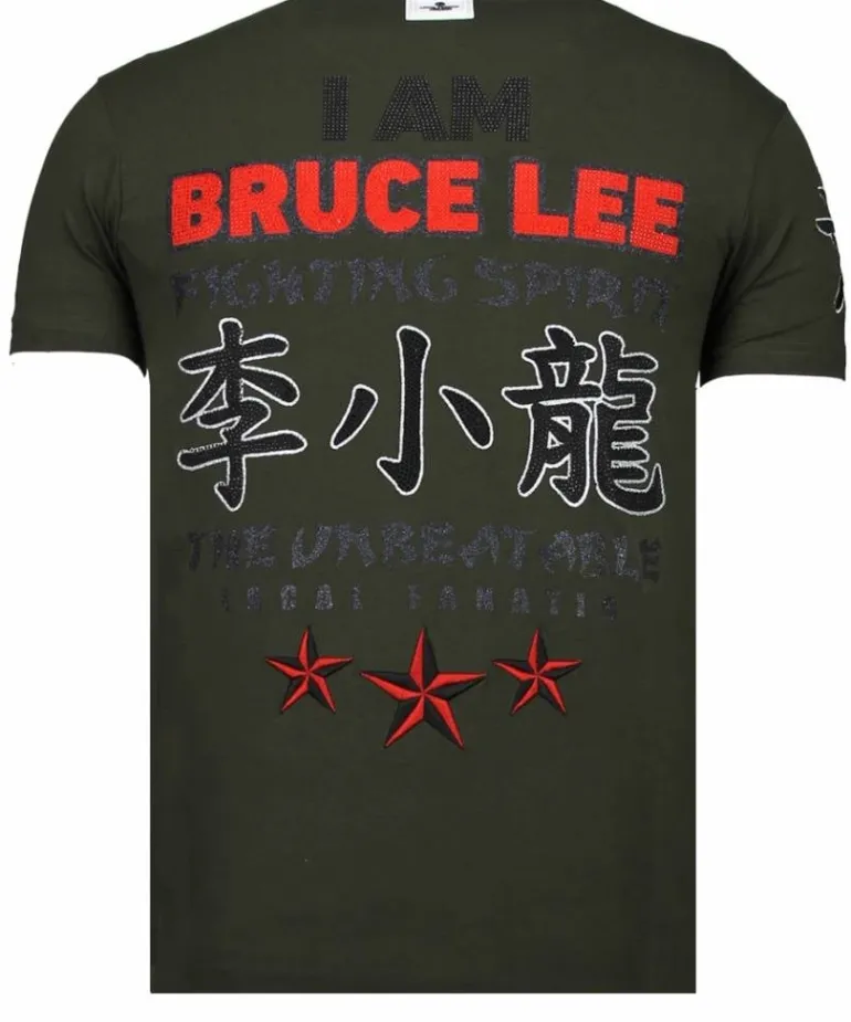 T-shirt Heren - Fighter Legend - Groen