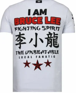 T-shirt Heren - Fighter Legend - Wit