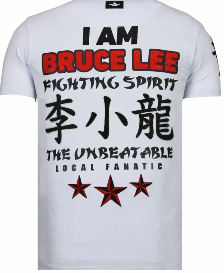 T-shirt Heren - Fighter Legend - Wit