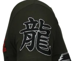 T-shirt Heren - Fighter Legend - Groen