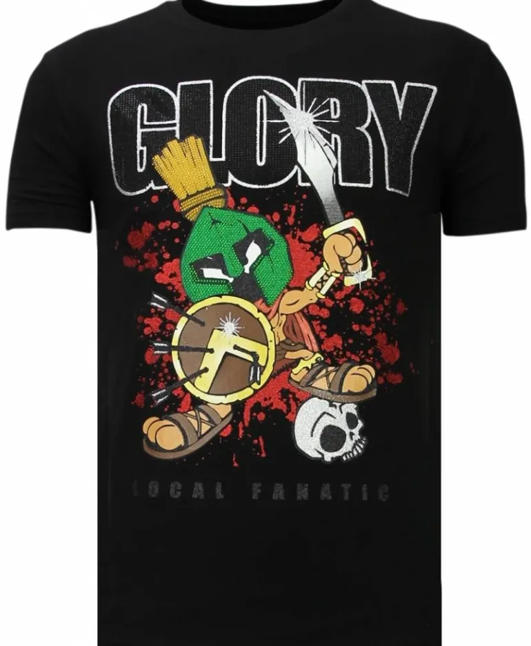 T-shirt Heren - Glory Martial - Zwart