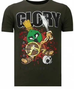 T-shirt Heren - Glory Martial - Groen