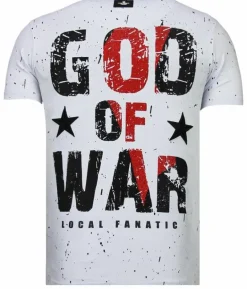 T-shirt Heren - God Of War - Wit