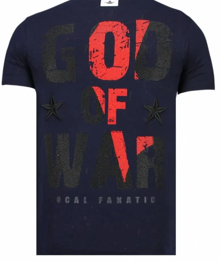 T-shirt Heren - God Of War - Blauw