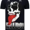 T-shirt Heren - Hellboy - Blauw
