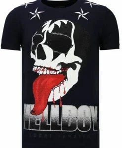 T-shirt Heren - Hellboy - Blauw