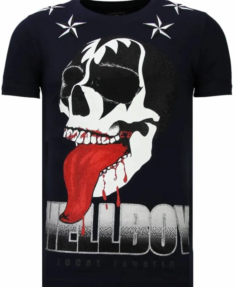 T-shirt Heren - Hellboy - Blauw