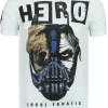 T-shirt Heren - Hero Mask - Wit