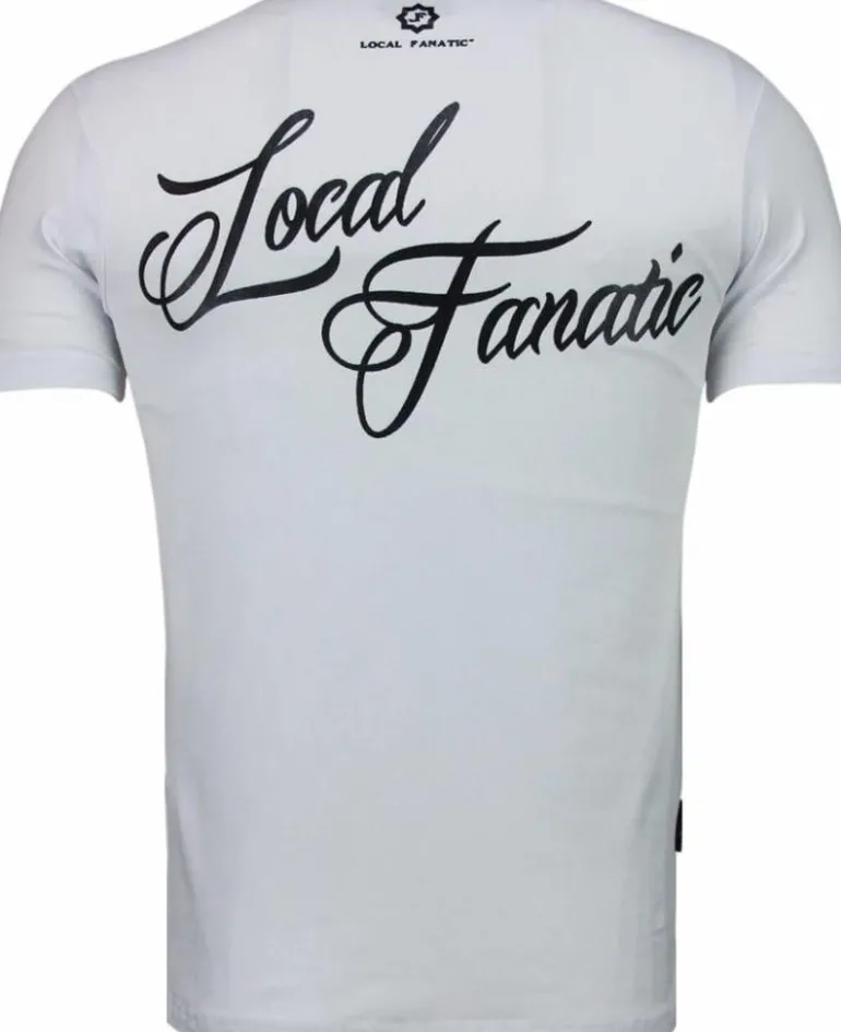 T-shirt Heren - Holy Mary - Wit