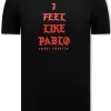 T-shirt Heren - I Feel Like Pablo - Zwart