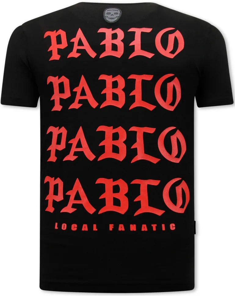 T-shirt Heren - I Feel Like Pablo - Zwart