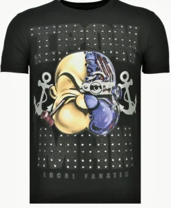 T-shirt Heren - Iron Man - Zwart