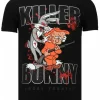 T-shirt Heren - Killer Bunny - Zwart