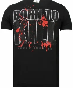 T-shirt Heren - Killer Bunny - Zwart