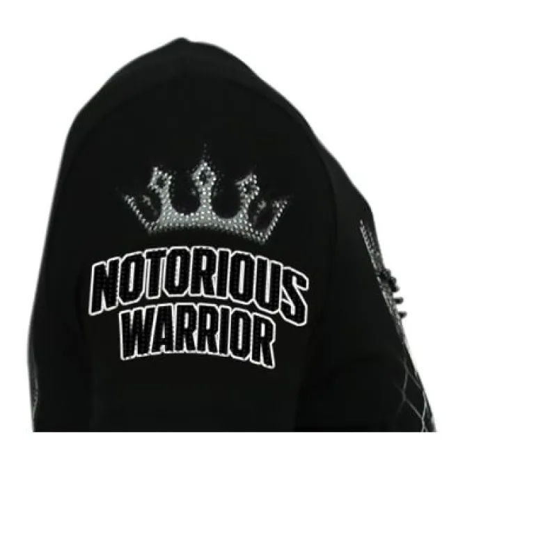T-shirt Heren - King Notorious - Zwart