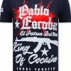 T-shirt Heren - King Pablo Escobar - Blauw