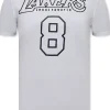 T-shirt Heren - Lakers Bryant 8 - Wit