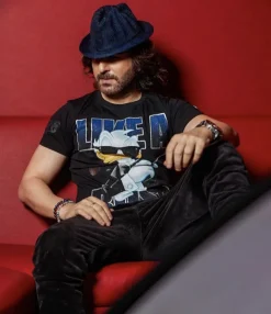 T-shirt Heren - Like A Boss - Zwart