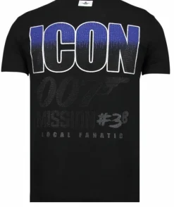 T-shirt Heren - Like A Boss - Zwart