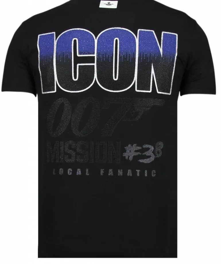 T-shirt Heren - Like A Boss - Zwart