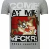 T-shirt Heren - MFCKR! - Grijs
