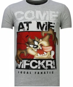 T-shirt Heren - MFCKR! - Grijs