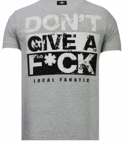 T-shirt Heren - MFCKR! - Grijs