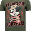 T-shirt Heren - Mickey Krueger - Groen