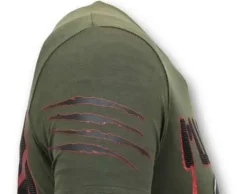 T-shirt Heren - Mickey Krueger - Groen