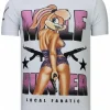 T-shirt Heren - Milf Hunter - Wit
