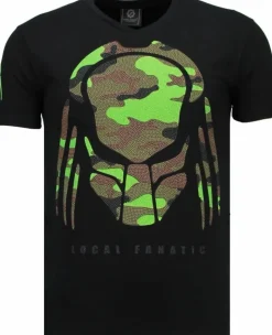 T-shirt Heren - Milf Hunter - Zwart