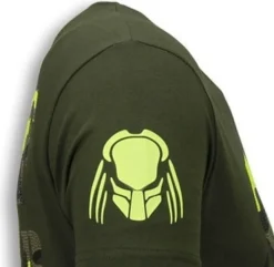 T-shirt Heren - Milf Hunter - Groen