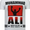T-shirt Heren - Muhammad Ali - Wit