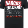 T-shirt Heren - Narcos Billionaire - Zwart