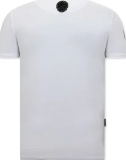 T-shirt Heren - Narcos Billionaire - Wit