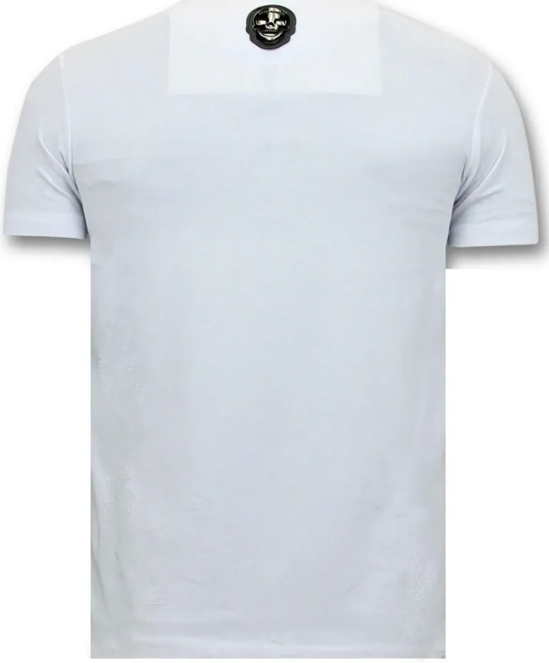 T-shirt Heren - NASA - Wit