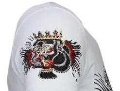 T-shirt Heren - Notorious Tattoo - Wit