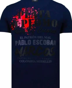 T-shirt Heren - Pablo Escobar Narcos - Zwart