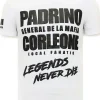 T-shirt Heren - Padrino Corleone - Wit